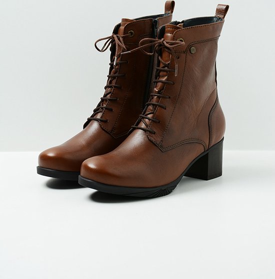 Wolky Laarzen Sarah cognac leer | bol.com