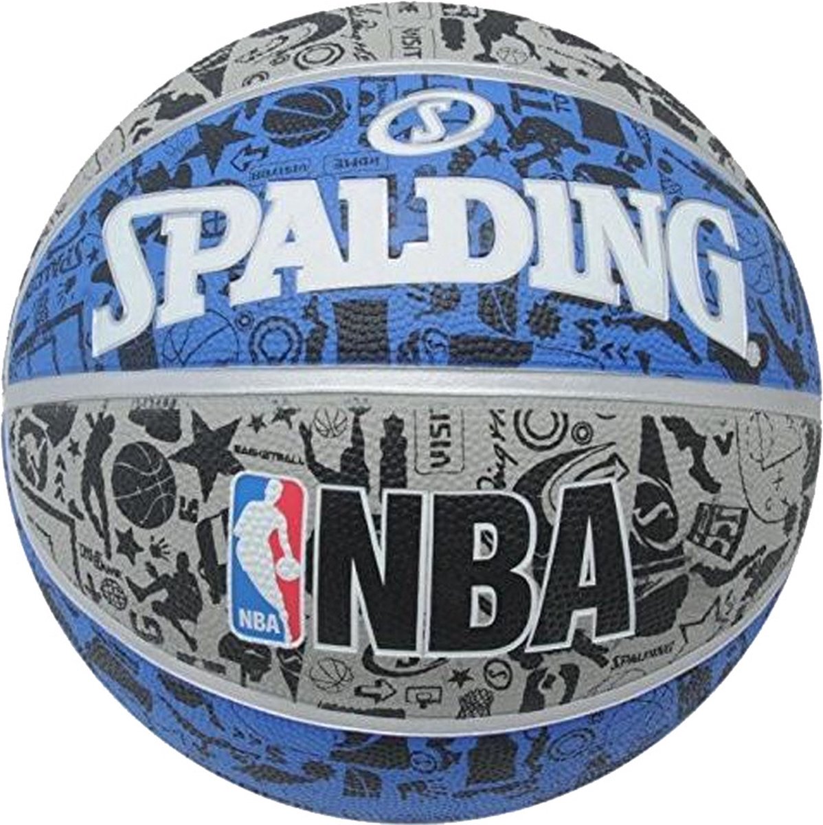 Basketbal outdoor Spalding graffiti maat 7 - Spalding