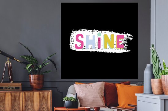 Stickers muraux - Été - Citation - Wit - 120x120 cm - Film Adhésif XXL