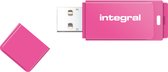 Integral 64GB USB2.0 DRIVE NEON PINK USB flash drive USB Type-A 2.0 Roze