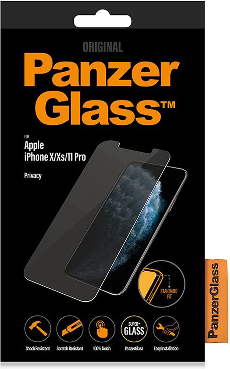 PanzerGlass Privacy Screenprotector voor de iPhone 11 Pro / Xs / X