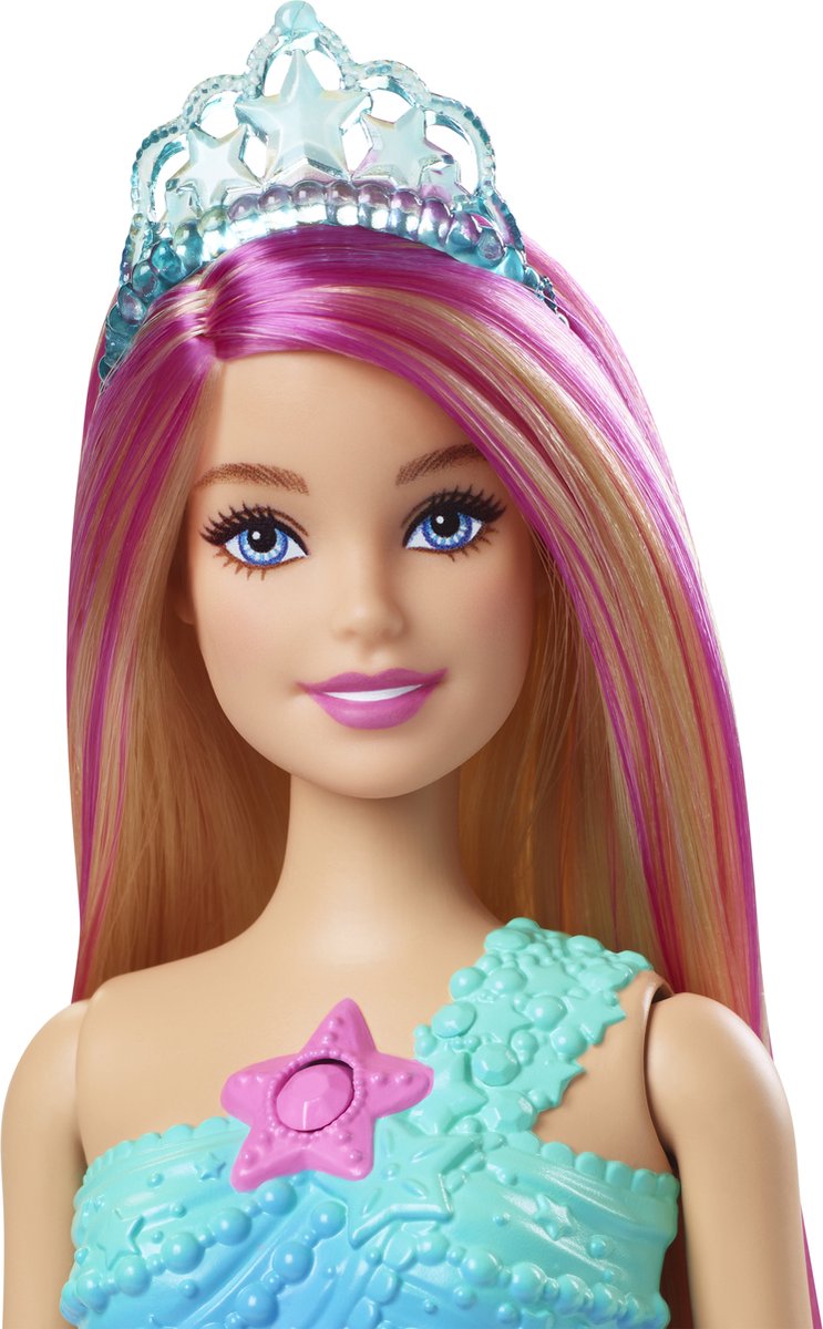 Barbie Dreamtopia - Barbiepop - Zeemeermin met twinkelende lichten — afbeelding 13