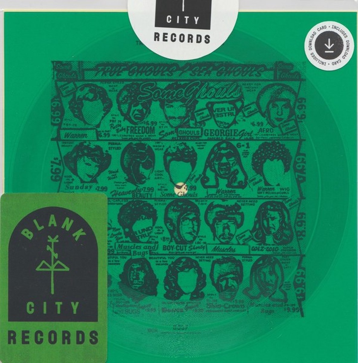 True Ghouls & Sea Ghouls - Some Ghouls EP (7" Single)