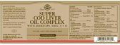 Super Cod Liver Oil Complex Solgar (60 Capsules)