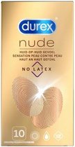 Durex Nude No Latex - 10 Stuks