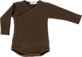 Riffle - Rib Romper - Brown-56