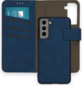 iMoshion Uitneembare 2-in-1 Luxe Booktype Samsung Galaxy S21 FE hoesje - Blauw