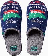 Reef X Tipsy Elves Go Big Or Go Home heren pantoffels -maat 39 - sloffen