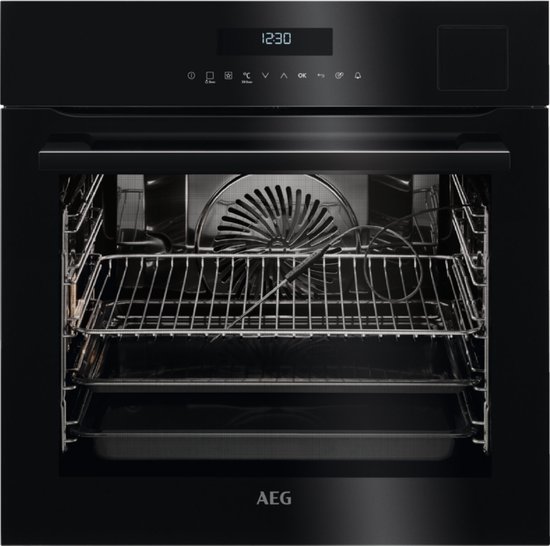 Foto: Aeg bse792220b inbouw oven zwart steamclean