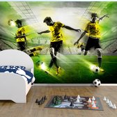 Zelfklevend fotobehang - Let's play voetbal!, 8 maten, premium print