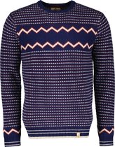 Colours & Sons Pullover - Modern Fit - Blauw - XL