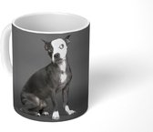 Mok - Koffiemok - Hond - Vlek - Portret - Mokken - 350 ML - Beker - Koffiemokken - Theemok