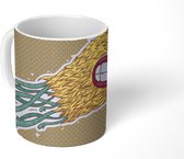 Mok - tekening monster octopus - 350 ML - Beker