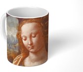 Mok - Madonna met de anjer - Leonardo da Vinci - 350 ML - Beker