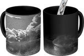 Magische Mok - Foto op Warmte Mok - Gletsjerijs foto - zwart wit - 350 ML