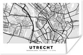 Poster Kaart - Nederland - Utrecht - 90x60 cm