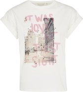 Mexx T-shirt Loose Fit T Shirt Zn2120016w  110602 Off White Dames Maat - XL