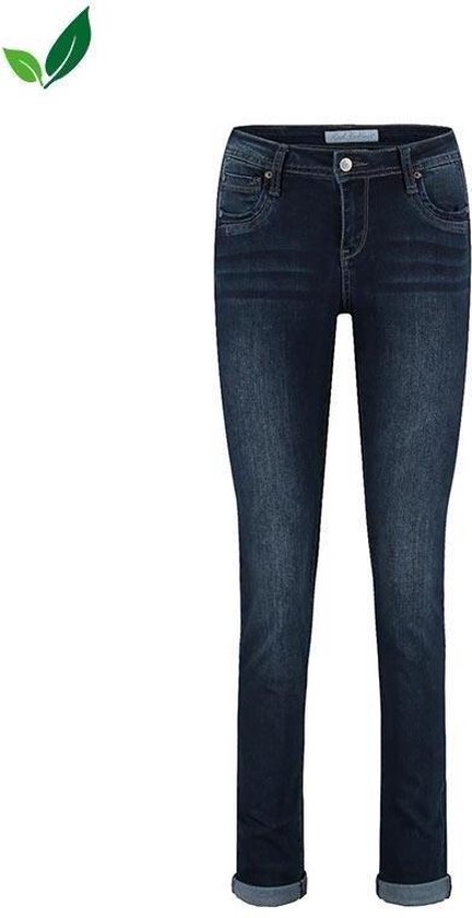 Red Button Jeans Jimmy Srb3801 Darkstone Used Dames Maat - W42 X L32