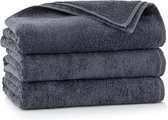 Pure4u Deluxe Hotel Handdoek - Antraciet - 6 stuks - 50x100 cm – 100%  Egyptisch katoen