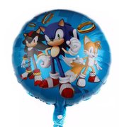 Ballon Sonic the hedgehog, Folieballon