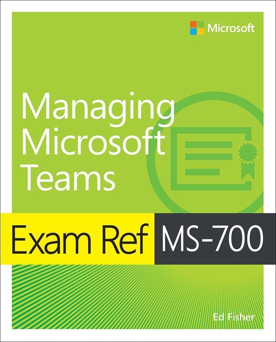 Exam Ref - Exam Ref MS-700 Managing Microsoft Teams - cover