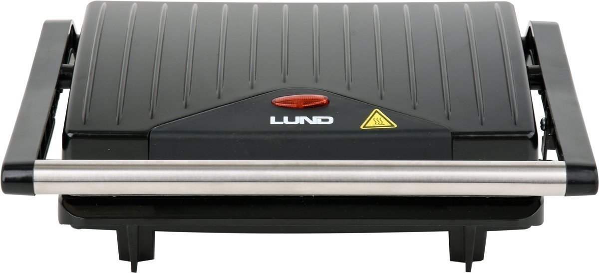 LUND Tosti apparaat/ Panini grill - 750W - Antiaanbaklaag (23 x 145 cm)