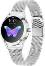 GALESTO Smartwatch Elegance 2 - Smartwatch Dames - Heren Smartwatch - Activity Tracker - Fitness Tracker - Met Touchscreen - Stalen band - Horloge - Stappenteller - Bloeddrukmeter