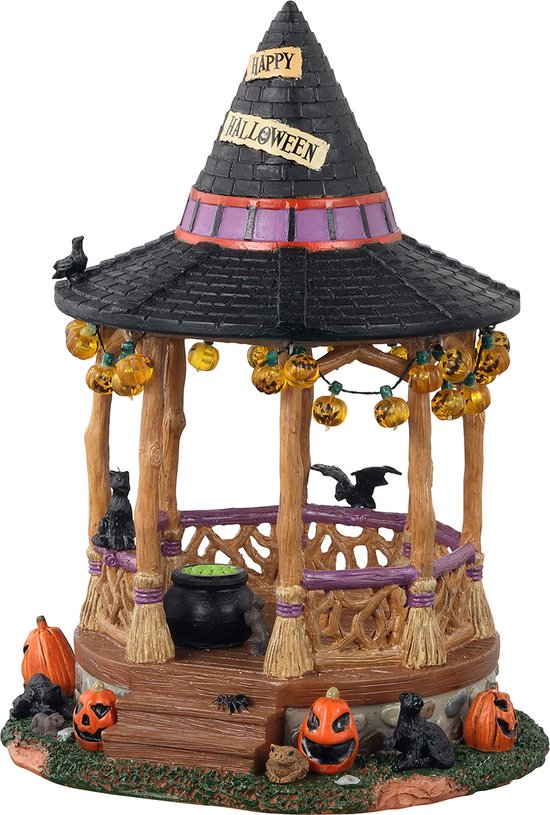 Lemax - Witch Gazebo - Kersthuisjes & Kerstdorpen
