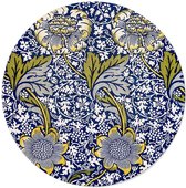 Walljar - William Morris - Kennet - Muurdecoratie - Forex wandcirkel