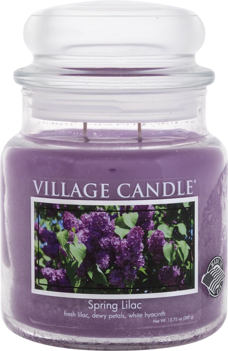Village Candle Medium Jar Spring Lilac