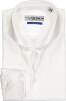 Ledub Tailored Fit overhemd - wit - Strijkvriendelijk - Boordmaat: 38