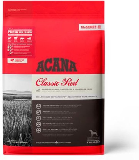 Acana Classics - Classic Red - Hondenvoer Brokken - 14.5 kg - Acana