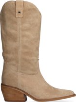 Notre-V Al330 Hoge laarzen - Dames - Beige - Maat 41