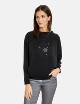 GERRY WEBER Dames Sweatshirt met print op de voorkant