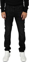 7 for all mankind Slimmy Tapered Luxe Performance Eco Modern Black Jeans