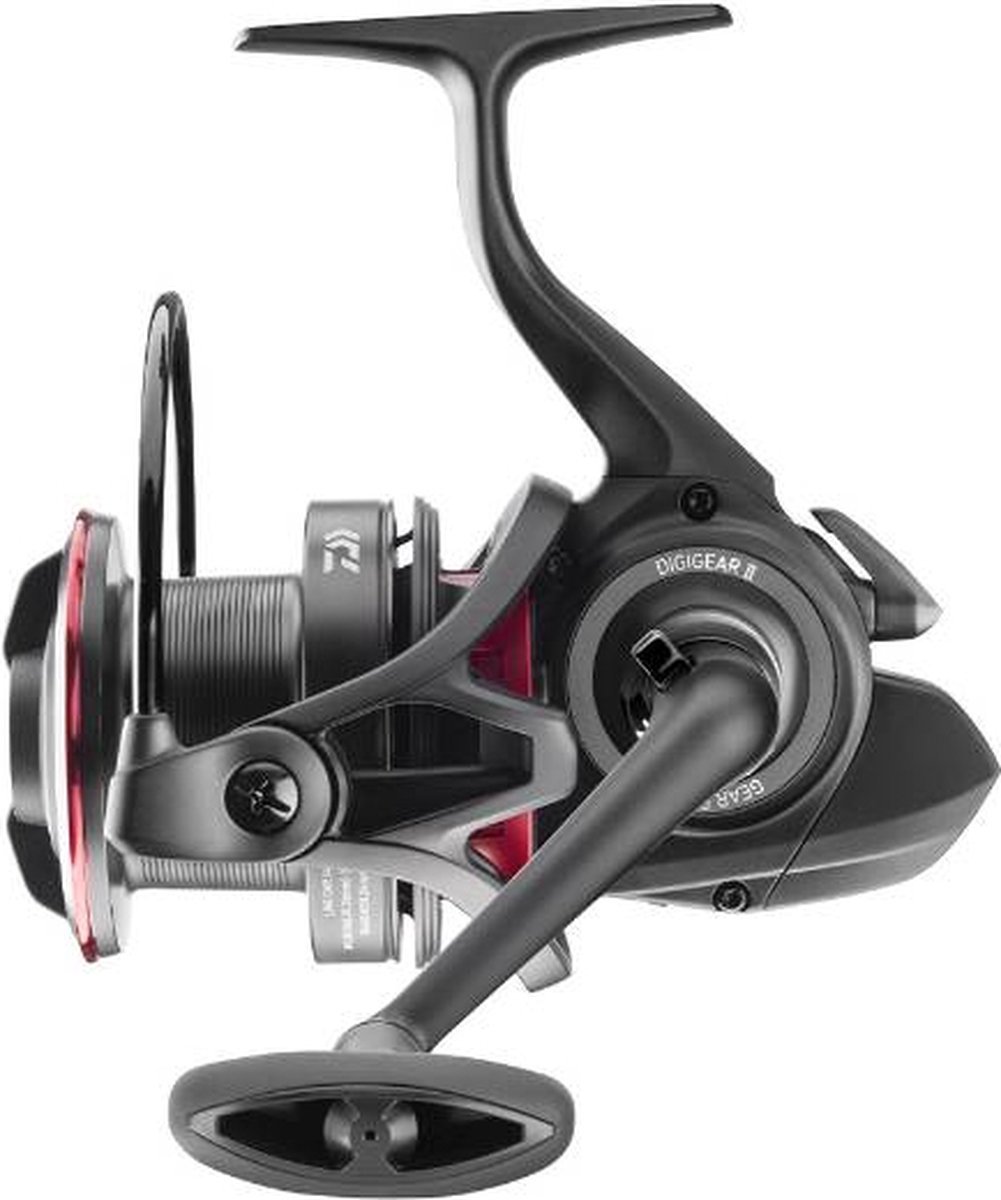 Daiwa 20 Whisker 25 QD - Big Pit Molen - Rood - 450 gr - 4.7:1 lagers - Rood