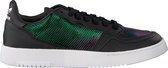 Adidas Supercourt W Lage sneakers - Leren Sneaker - Dames - Zwart - Maat 37⅓