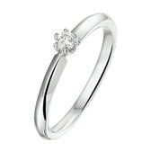 Ring Diamant 0.10ct H Si