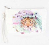 Toilet/make-up tas - colorful animals small