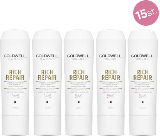 15x Goldwell Dualsenses Rich Repair Restoring Condtioner 200ml