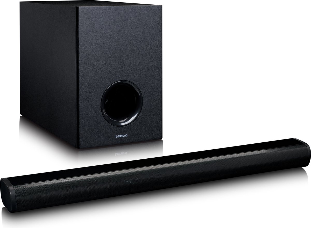 Lenco SBW-801BK Soundbar met Subwoofer - Bluetooth - Zwart - afbeelding 2