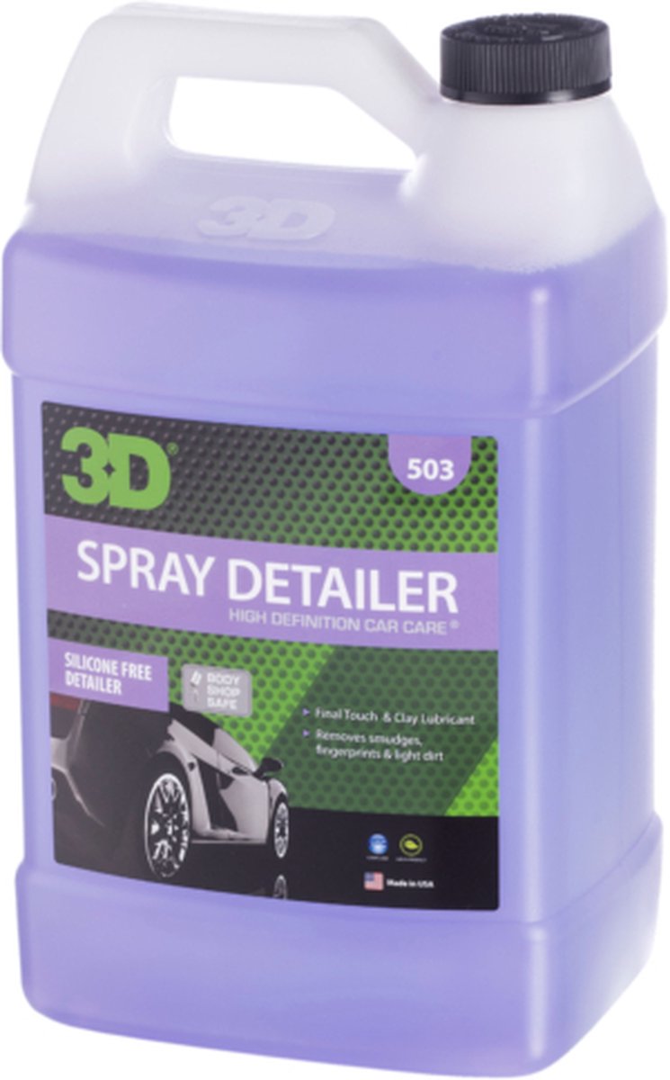 3D Spray Detailer - 1Gallon /3.78 Lt Can