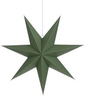 Kerstversiering Hangende Ster groen papier - ↑18cm Ø60