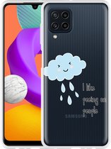 Hoesje Geschikt voor Samsung Galaxy M22 Cloud