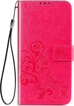 Mobiq Fashion Wallet Book Cover iPhone 12 | iPhone 12 Pro - Hippe boek hoes iPhone 12 / 12 Pro - Soft Touch - TPU Shell - Vakje voor pasjes - Fashion Case - Portemonnee Hoesje Appl