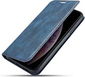 Mobiq Slim Wallet met Magneetsluiting iPhone 11 Pro | Fraaie PU lederen slimcase | Portemonnee hoesje met sluiting | Boekhoesje Apple iPhone 11 Pro (5.8 inch) | Magneetsluiting | K