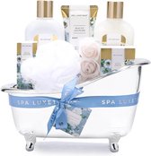 Coffret cadeau dames - Forfait Wellness dans une grande baignoire - Jasmin White - Cadeau pour petite amie, soeur, mère, grand-mère