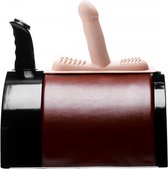 The Saddle Deluxe Sex Machine Met 2 Opzetstukken - BDSM - SM toys