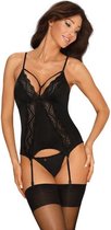 Diyosa Jarretelkorset Met Sexy String - Sexy Lingerie & Kleding - Lingerie Dames