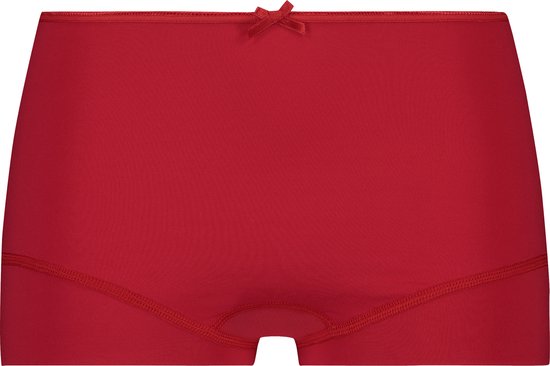 RJ Bodywear Pure Color dames short - rood - Maat: 3XL